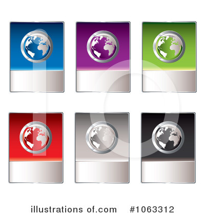 Globes Clipart #1063312 by michaeltravers