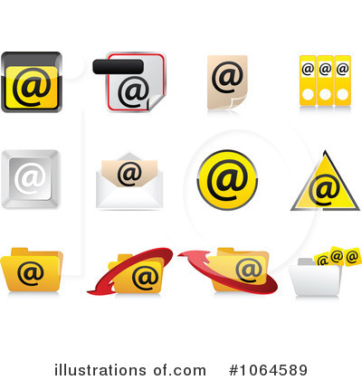 Email Clipart #1064589 by Andrei Marincas