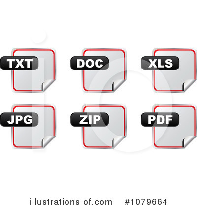 Royalty-Free (RF) Icons Clipart Illustration by Andrei Marincas - Stock Sample #1079664