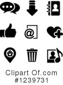 Icons Clipart #1239731 by Vector Tradition SM