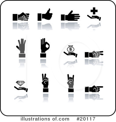 Royalty-Free (RF) Icons Clipart Illustration by AtStockIllustration - Stock Sample #20117