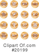 Icons Clipart #20199 by AtStockIllustration