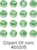 Icons Clipart #20205 by AtStockIllustration