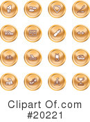 Icons Clipart #20221 by AtStockIllustration