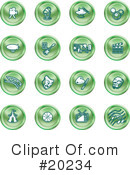 Icons Clipart #20234 by AtStockIllustration
