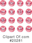 Icons Clipart #20281 by AtStockIllustration