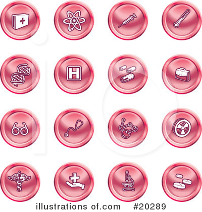 Pills Clipart #20289 by AtStockIllustration