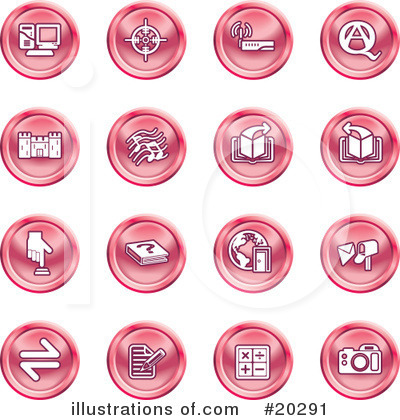 Buttons Clipart #20291 by AtStockIllustration