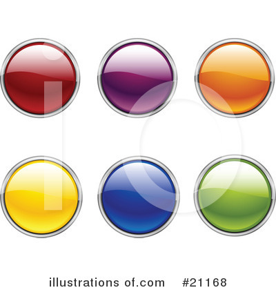 Royalty-Free (RF) Icons Clipart Illustration by elaineitalia - Stock Sample #21168