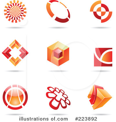 Royalty-Free (RF) Icons Clipart Illustration by cidepix - Stock Sample #223892