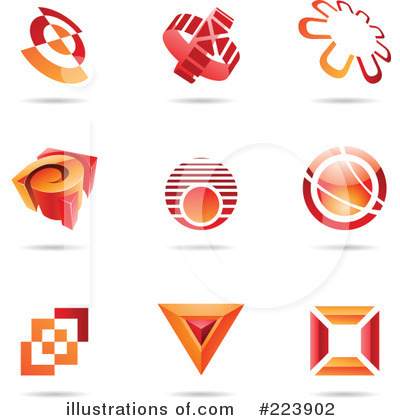 Royalty-Free (RF) Icons Clipart Illustration by cidepix - Stock Sample #223902