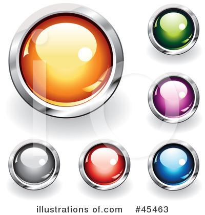 Design Buttons Clipart #45463 by TA Images