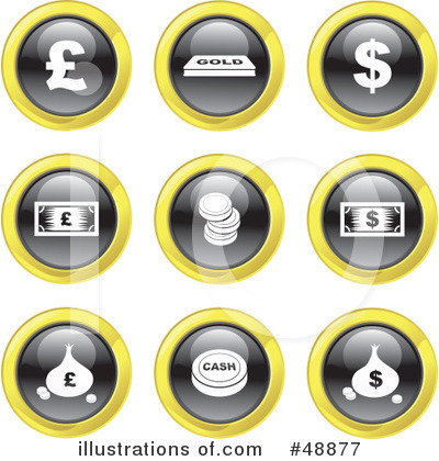 Royalty-Free (RF) Icons Clipart Illustration by Prawny - Stock Sample #48877