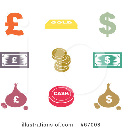 Royalty-Free (RF) Icons Clipart Illustration by Prawny - Stock Sample #67008