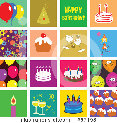 Royalty-Free (RF) Icons Clipart Illustration by Prawny - Stock Sample #67193