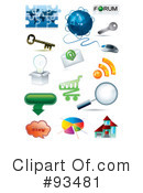 Icons Clipart #93481 by MilsiArt