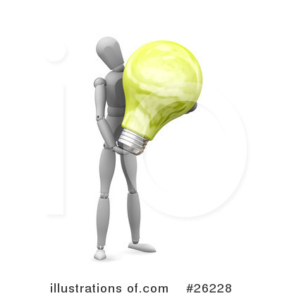 Royalty-Free (RF) Idea Clipart Illustration by KJ Pargeter - Stock Sample #26228