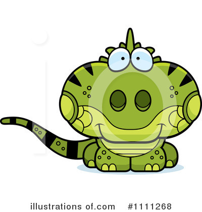 Royalty-Free (RF) Iguana Clipart Illustration by Cory Thoman - Stock Sample #1111268
