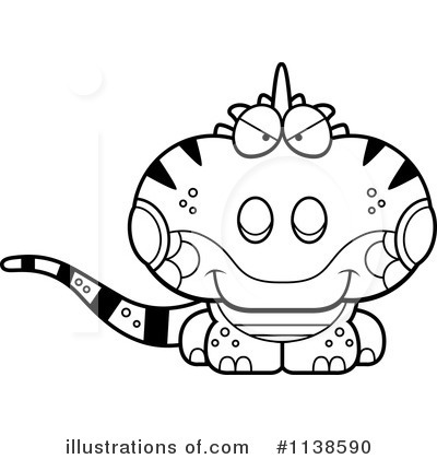 Royalty-Free (RF) Iguana Clipart Illustration by Cory Thoman - Stock Sample #1138590