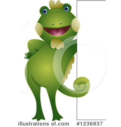 Royalty-Free (RF) Iguana Clipart Illustration by BNP Design Studio - Stock Sample #1236837