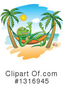 Iguana Clipart #1316945 by Zooco