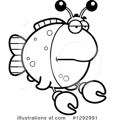 Royalty-Free (RF) Imitation Crab Clipart Illustration by Cory Thoman - Stock Sample #1292991