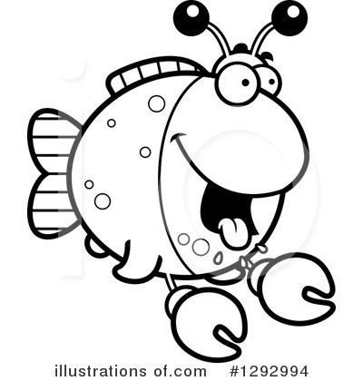 Royalty-Free (RF) Imitation Crab Clipart Illustration by Cory Thoman - Stock Sample #1292994