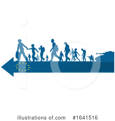 Royalty-Free (RF) Immigration Clipart Illustration by Domenico Condello - Stock Sample #1641516