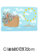 Immigration Clipart #1807573 by Domenico Condello