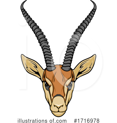 Royalty-Free (RF) Impala Clipart Illustration by Vector Tradition SM - Stock Sample #1716978