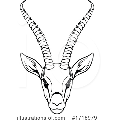 Royalty-Free (RF) Impala Clipart Illustration by Vector Tradition SM - Stock Sample #1716979
