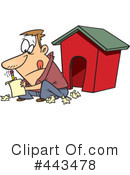 In The Dog House Clipart #443478 by toonaday
