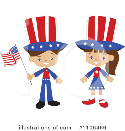 Royalty-Free (RF) Independence Day Clipart Illustration by peachidesigns - Stock Sample #1106466