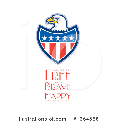 Royalty-Free (RF) Independence Day Clipart Illustration by patrimonio - Stock Sample #1364586