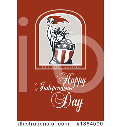Royalty-Free (RF) Independence Day Clipart Illustration by patrimonio - Stock Sample #1364590
