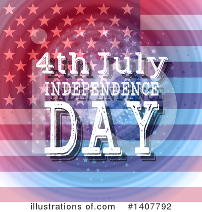 Royalty-Free (RF) Independence Day Clipart Illustration by KJ Pargeter - Stock Sample #1407792