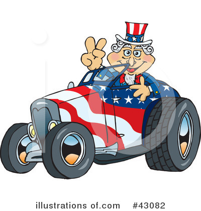Driving Clipart #43082 by Dennis Holmes Designs