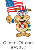 Independence Day Clipart #43087 by Dennis Holmes Designs