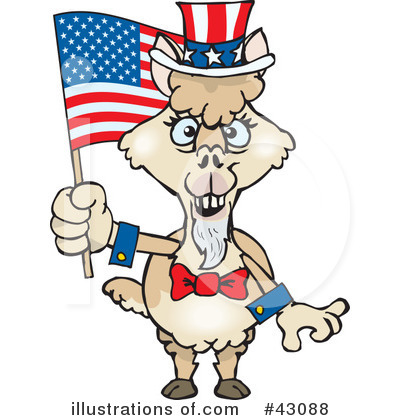 Royalty-Free (RF) Independence Day Clipart Illustration by Dennis Holmes Designs - Stock Sample #43088