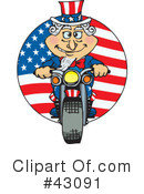Independence Day Clipart #43091 by Dennis Holmes Designs
