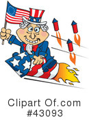 Independence Day Clipart #43093 by Dennis Holmes Designs