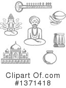 India Clipart #1371418 by Vector Tradition SM
