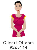 Indian Woman Clipart #226114 by BNP Design Studio