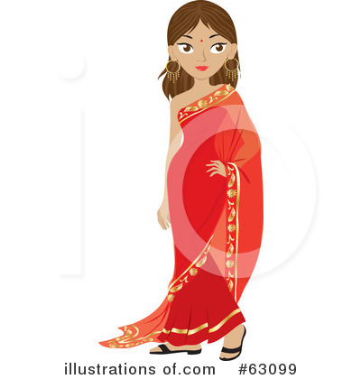 Bollywood Woman Clipart #63099 by Rosie Piter