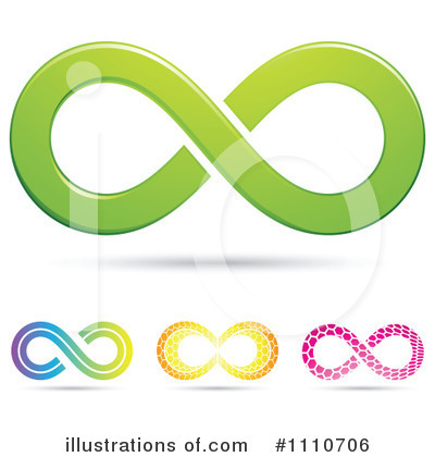 Royalty-Free (RF) Infinity Clipart Illustration by cidepix - Stock Sample #1110706
