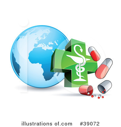 Royalty-Free (RF) Influenza Clipart Illustration by beboy - Stock Sample #39072