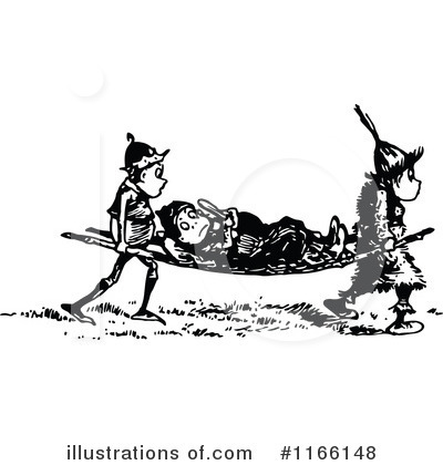 Stretcher Clipart #1166148 by Prawny Vintage