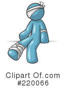 Injured Clipart #220066 by Leo Blanchette