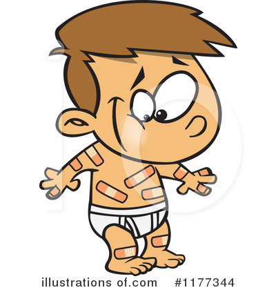Royalty-Free (RF) Injury Clipart Illustration by toonaday - Stock Sample #1177344