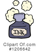 Ink Bottle Clipart #1206642 by lineartestpilot